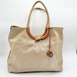 Michael Kors Isla Ring Shoulder Tote EUC